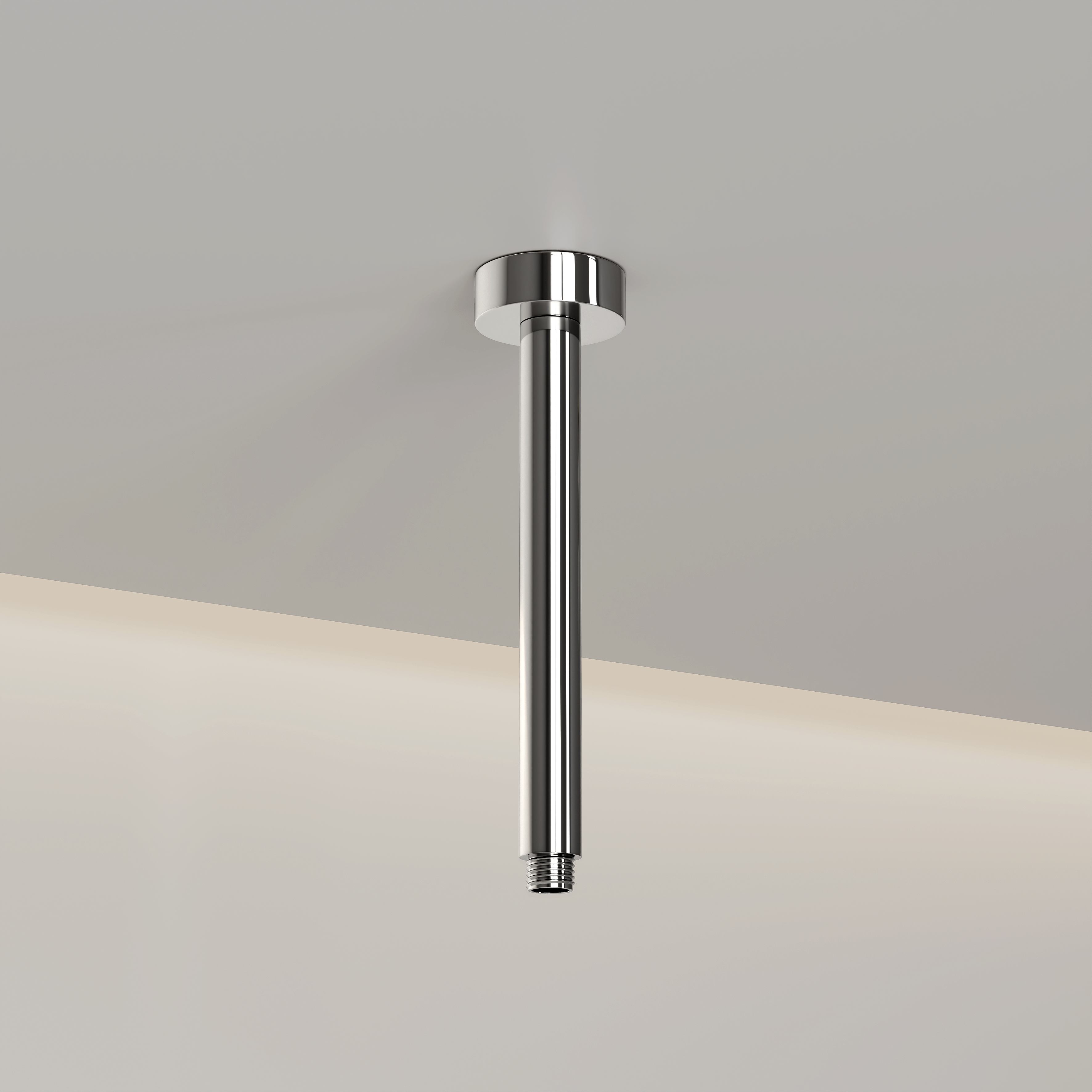 Nuvo Ceiling Mount Shower Arm - Chrome