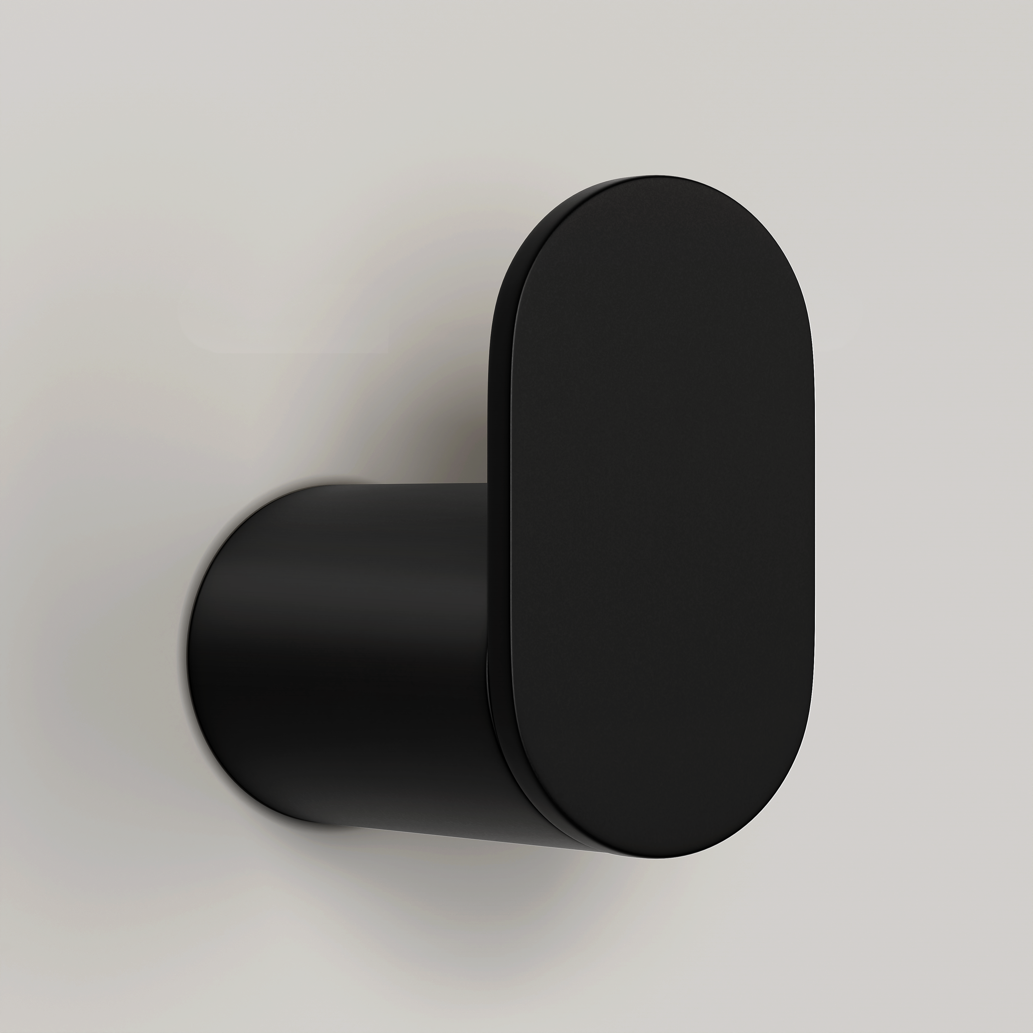 Nuvo Matte Black Robe Towel Hook