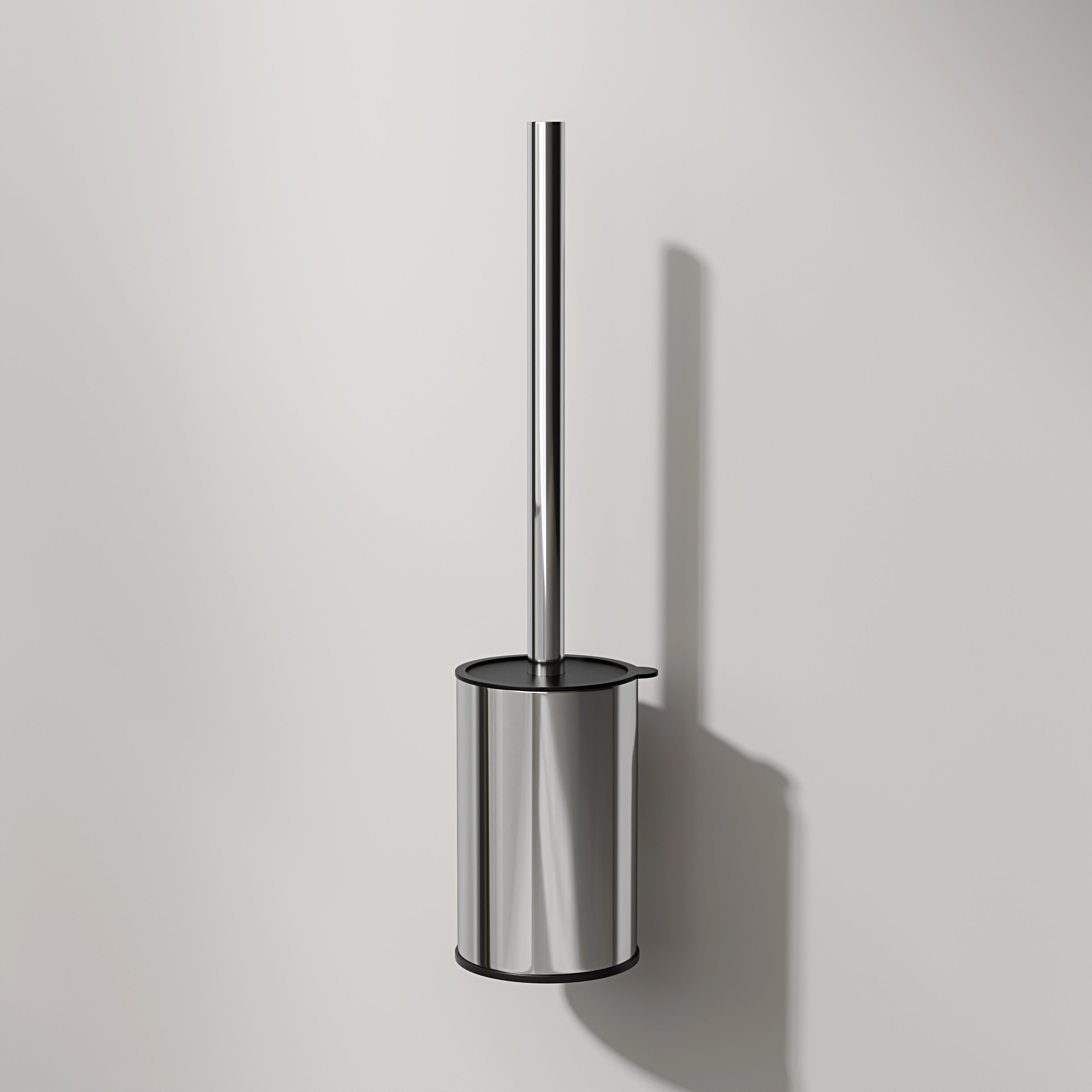 Nuvo Chrome Wall Mounted Toilet Brush