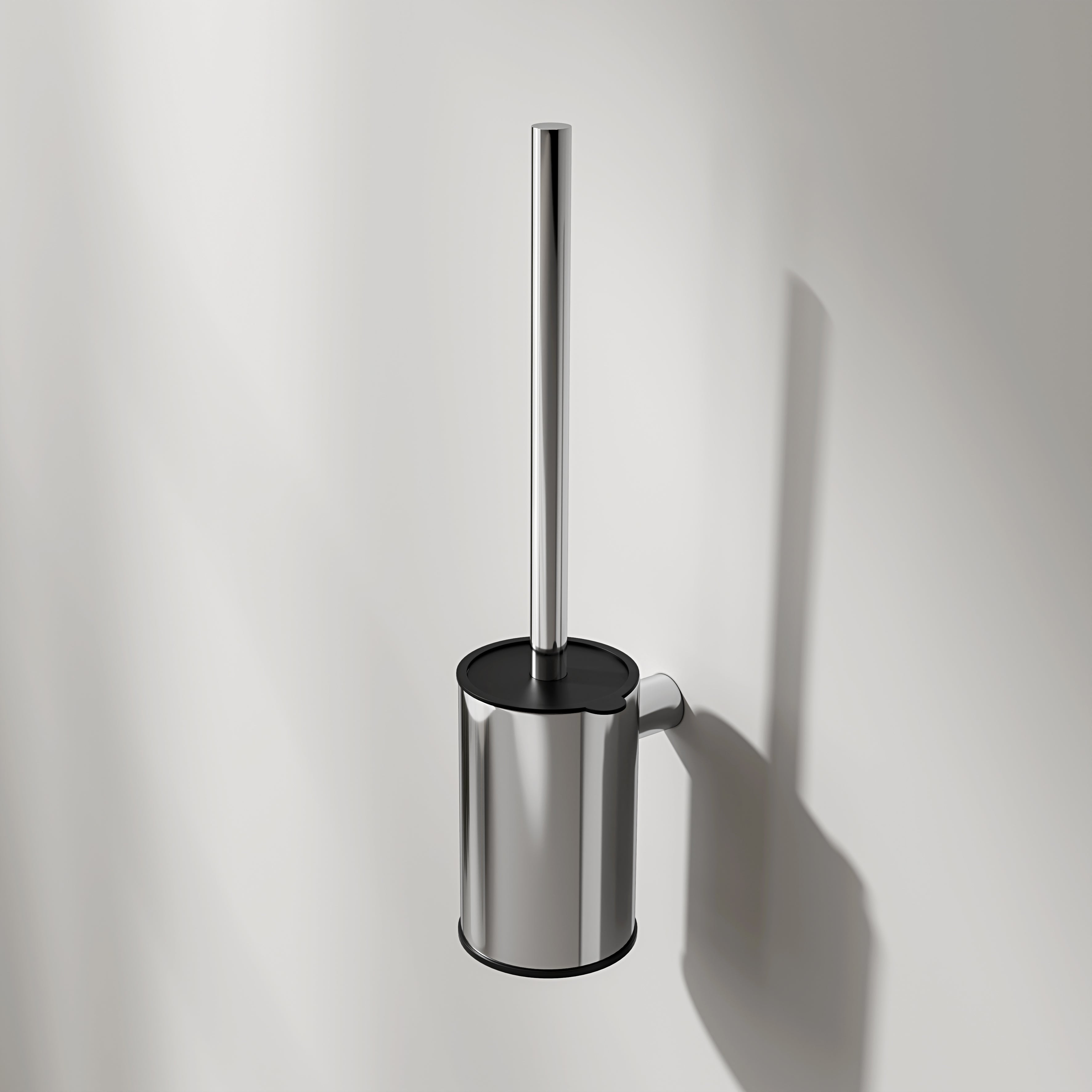 Nuvo Chrome Wall Mounted Toilet Brush