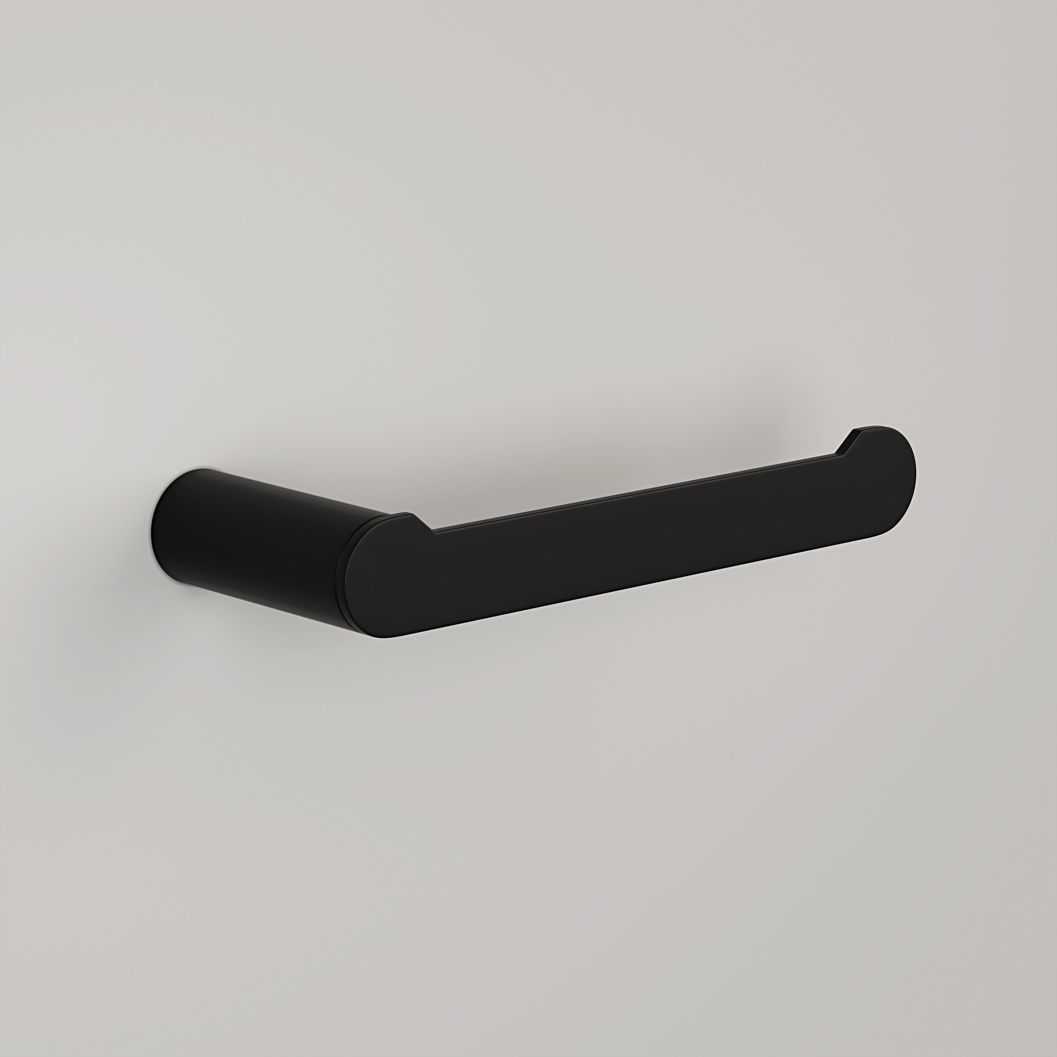 Nuvo Matte Black Toilet Roll Holder