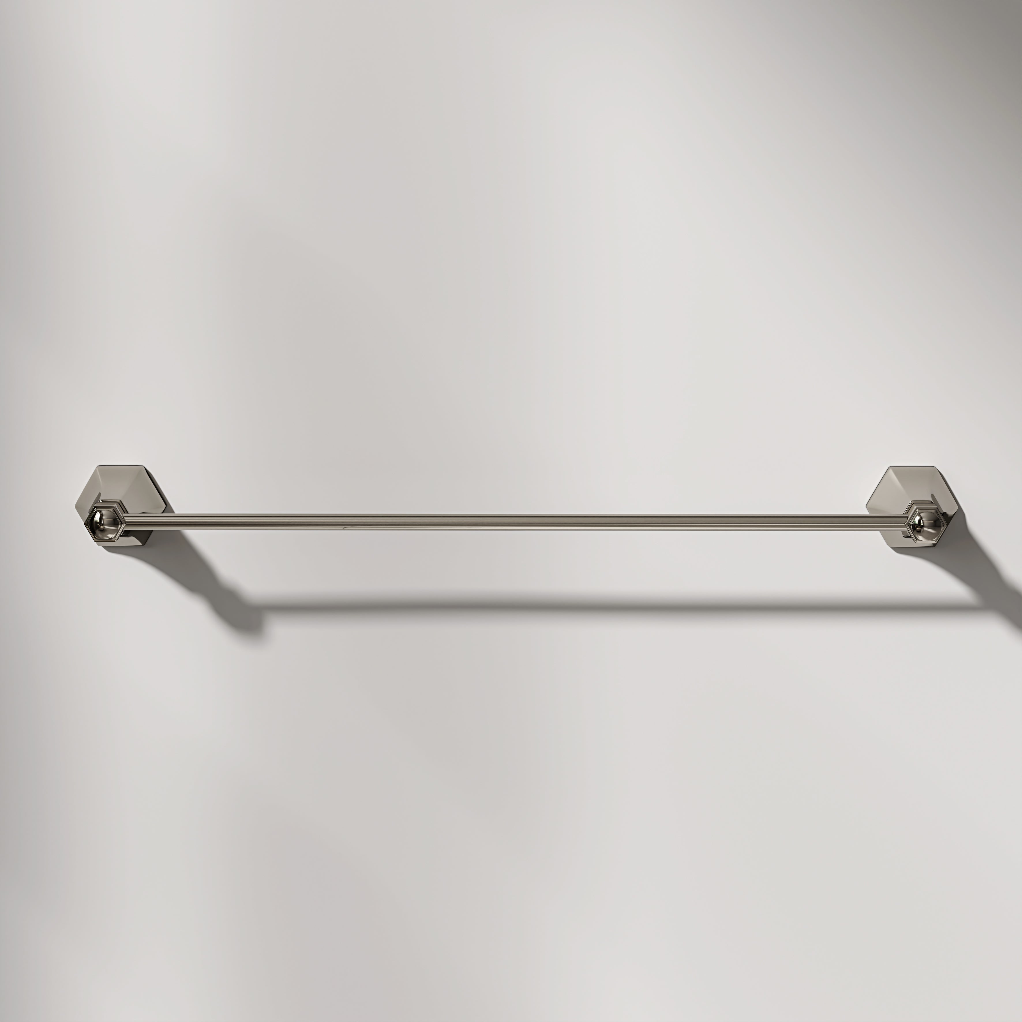 Arlington Polished Nickel Towel Bar Rail 600mm