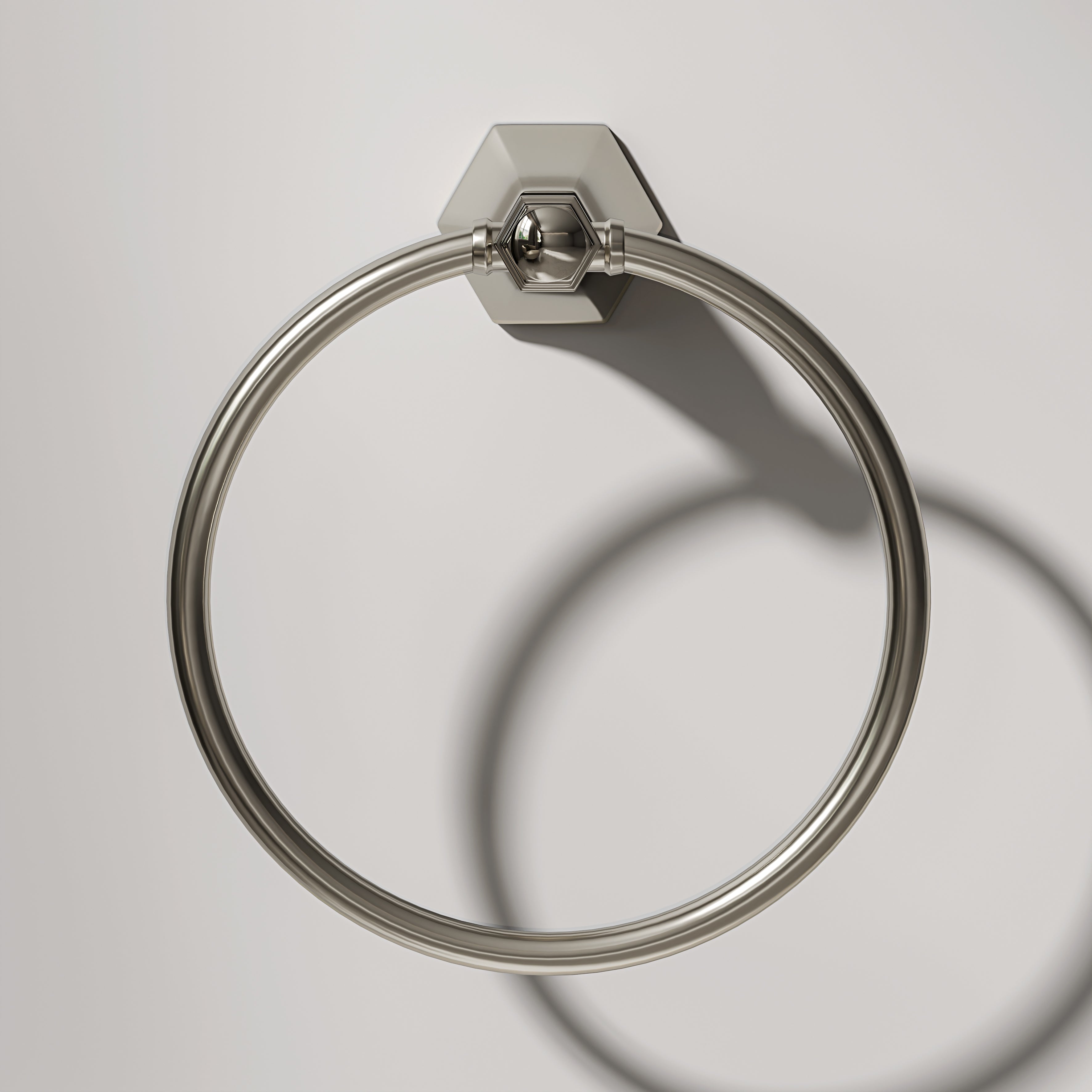 Arlington Polished Nickel Towel Ring