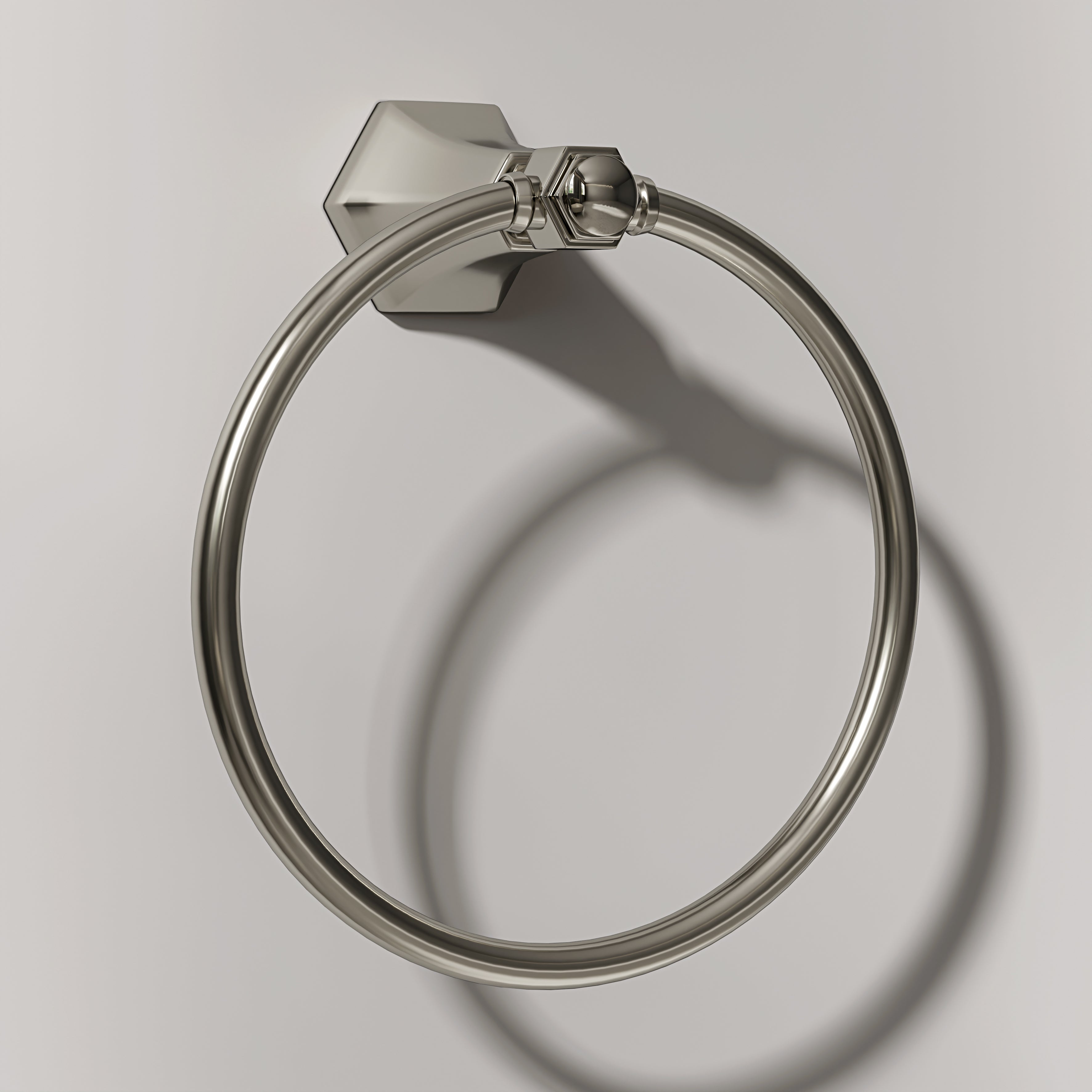 Arlington Polished Nickel Towel Ring