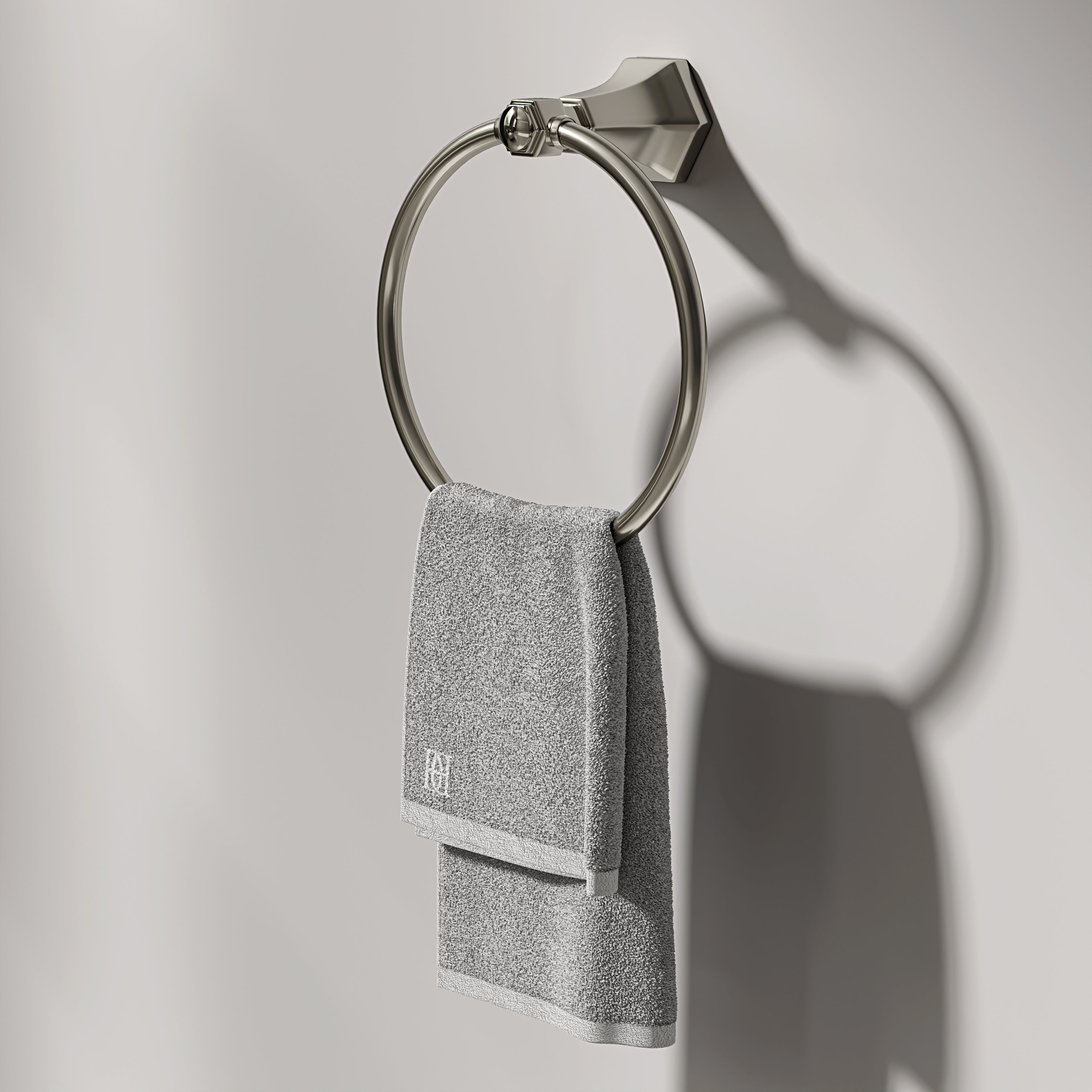 Arlington Polished Nickel Towel Ring