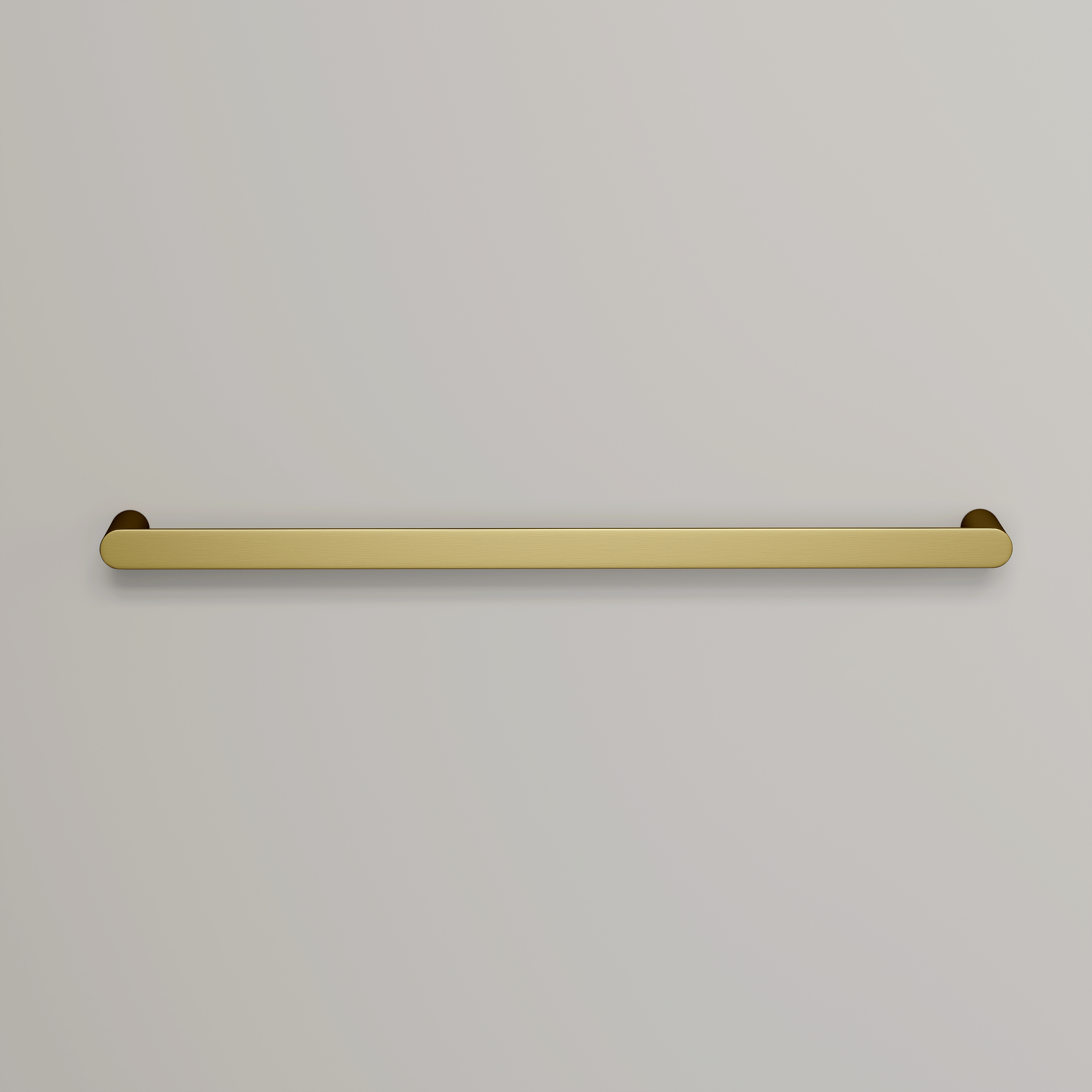 Nuvo Brushed Gold Towel Bar Rail 600